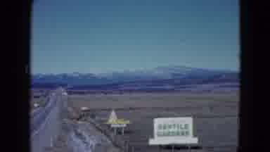 Las Vegas USA (1958): The View To The Mountains Was More Beautiful That Day