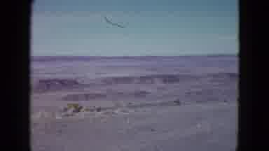 Las Vegas USA (1958): View Of The Desert And Sky That Looks Flat And Empty