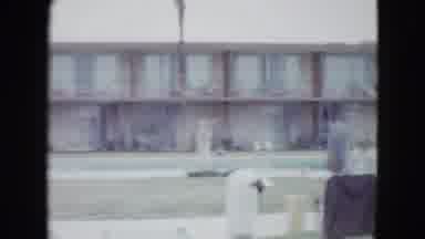 Las Vegas USA (1958): The Person Walking In The Outside Of The Building