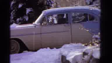 Ontario Canada (1958): Families Spending Time Outside With Their Boat And Car