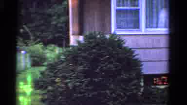 Ontario Canada (1958): Front Yard Looking At Brown House And Backyard With Man