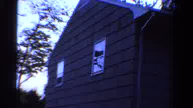 Ontario Canada (1958): A House Build Up In The Concrete Stone It's Very Strong