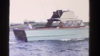 Ontario Canada (1958): Man Went Out On A Boat For A Fishing Trip On A Suitable Day