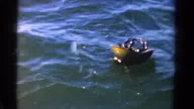 Ontario Canada (1958): What Appears To Be A Horseshoe Crab Being Pulled Up By A