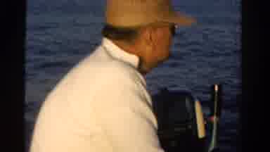 Ontario Canada (1958): A Person Going To The Boat This Travel Is Very Excited And