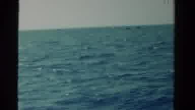 Ontario Canada (1958): View Of The Small Waves Of The Ocean And A Boat With A