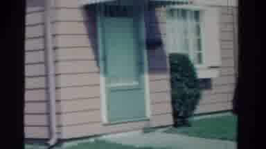 Ontario Canada (1958): A Lady In The Park And Near Lot Of Trees And Plants