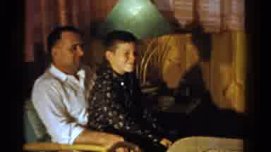 Ontario Canada (1958): The Family Members Are All Talking The Very Happy Moment