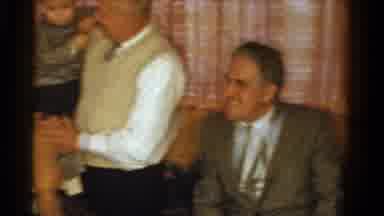 Ontario Canada (1958): A Family Is Dressed Up And Living Their Happy Lives