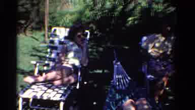 Ontario Canada (1958): Having A Local Picnic At A Relative Who Is Located In
