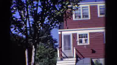 Ontario Canada (1958): The Two Persons Are Walking Enter To The House