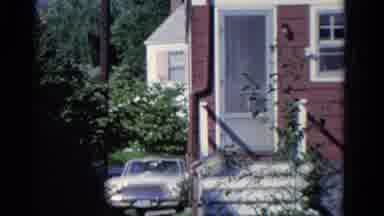 Ontario Canada (1958): Going Around The House To Eventually Go Swimming In The