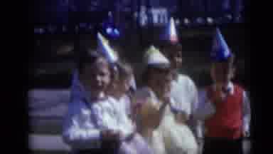 Camden New Jersey USA (1959): Happy Kids At A Birthday Party