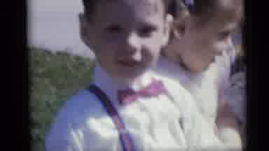 Camden New Jersey USA (1959): Group Of Dressed-Up Young Children Wear Festive