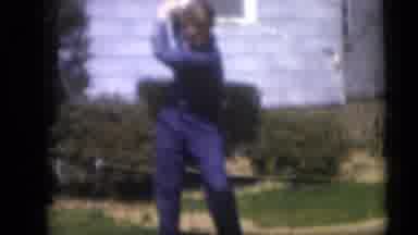 Camden New Jersey USA (1959): A Person Playing In The Golfhe Enjoy Themselves