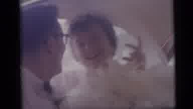 Camden New Jersey USA (1959): The New Couples Are Travelling To The Car They Are