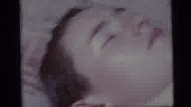 Camden New Jersey USA-1959: The Girl Is Sleeping In The Bed Very Silently