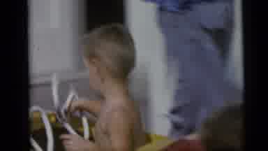 Camden New Jersey USA (1959): The Child Is Playing In The Park Very Interesting