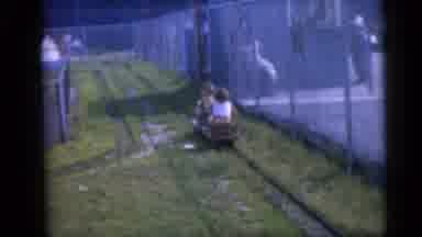 Camden New Jersey USA (1959): Children Riding Toy Train In The Park