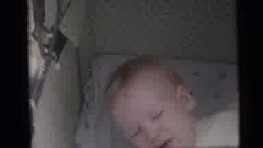 Camden New Jersey USA (1959): The Child Is Crying And Another One Is Swimming In