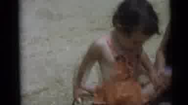 Camden New Jersey USA (1959): The Boy Was Playing And Climb On The Stairs