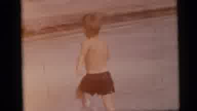Camden New Jersey USA (1959): Kids In Bathing Suits Swimming And Having Fun At