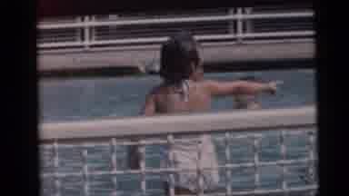 Camden New Jersey USA (1959): Children Playing In Pool