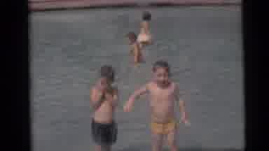 Camden New Jersey USA (1959): The Little Kids Are Playing Very Happily In The