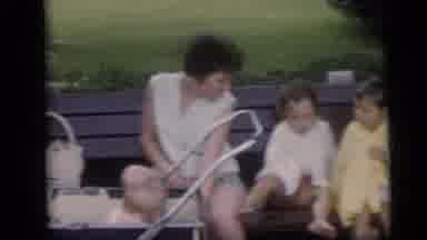 Camden New Jersey USA (1959): The Family Members Are Talking Very Interesting
