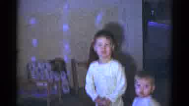 Catskill New York USA (1959): Two Children Looking Around And Standing Next To A