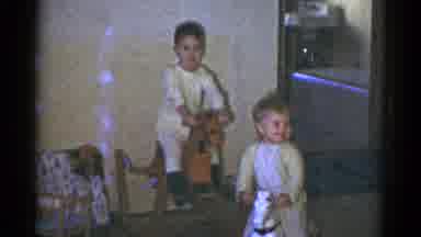 Catskill New York USA (1959): Archival Footage Of Kids Playing
