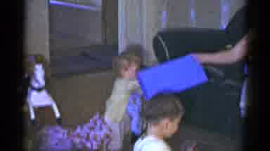 Catskill New York USA (1959): Vintage Color Footage Of Christmas Morning And Two