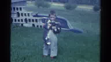 Catskill New York USA (1959): Children Playing With Their Pets In A Lush Green