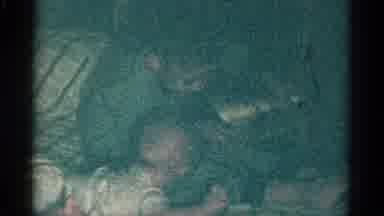 Catskill New York USA (1959): Two Children Are Sitting Together A Slightly Older