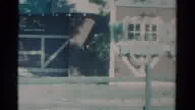Catskill New York USA (1959): The Person Is Doing The Horse Riding In The Road