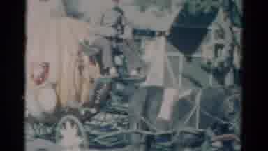 Catskill New York USA (1959): Children Go For Ride In Pumpkin Carriage