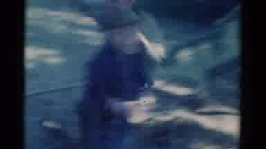 Catskill New York USA (1959): Children Going Down A Slide Then Cuts To People