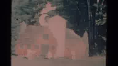 Catskill New York USA (1959): The Persons Are In The Sculpture Place Doing Very