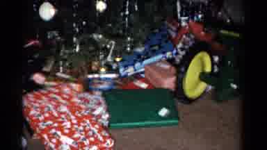 Catskill New York USA (1959): Wrapped Christmas Gifts And Toys Piled Up Under A