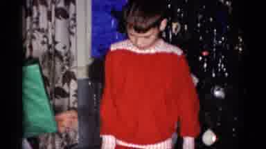 Catskill New York USA (1959): The Children Was Exciting About The Gifts