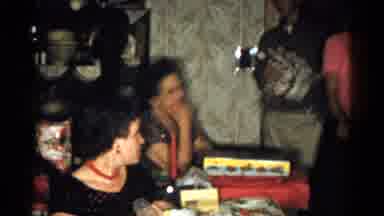 Catskill New York USA (1959): All The Persons Are Waiting In The Party Hall