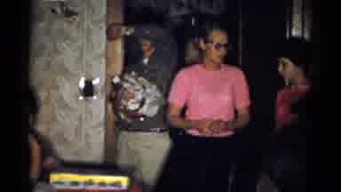 Catskill New York USA (1959): Toddler Boy Pulls Up To Standing In A Playpen While