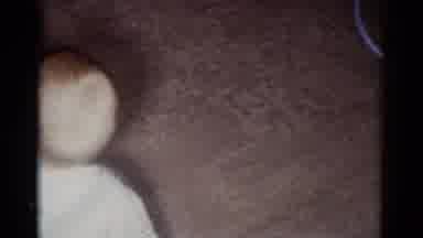 Catskill New York USA (1959): Little Boy Plays Guitar Upside Down And Sings Songs