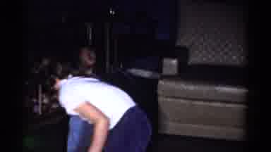 Catskill New York USA (1959): The Two Childrens Are Playing In The Inside Of The
