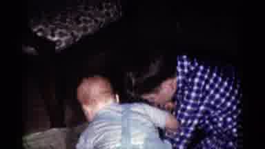 Catskill New York USA (1959): Two Children Playing Together