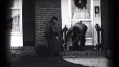 Hagerstown Maryland USA (1959): Family Working Outside And Inside Home