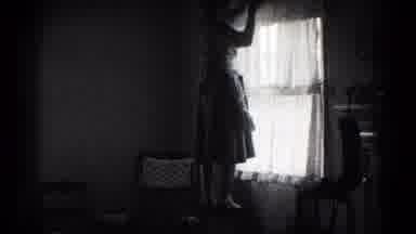 Hagerstown Maryland USA (1959): A Girl Or Women Standing On Table And Doing