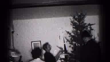Hagerstown Maryland USA (1959): The Kids And Adults Are Having Fun Around The Tree
