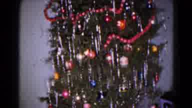 Hagerstown Maryland USA (1959): The Lady Was Cooking And The Christmas Tree Was