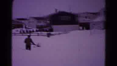 Hagerstown Maryland USA (1959): Video Clip Of Cars Trapped In The Snow As Someone